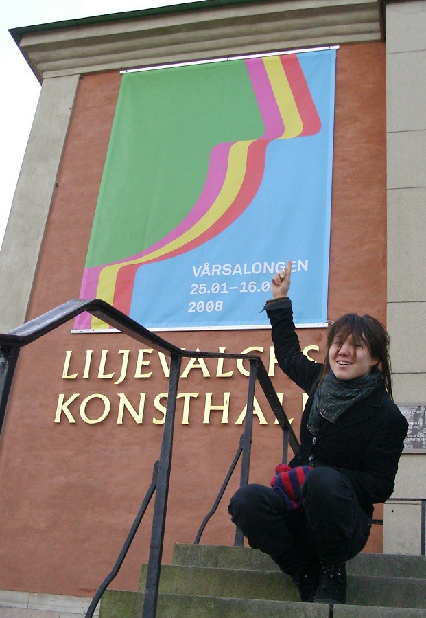 Frida p&aring; Liljevalchs januari 2008